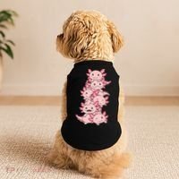 Axolotl Pile Cute Animals Kawaii Anime Funny Axolotl Doggie Tank thumb 2