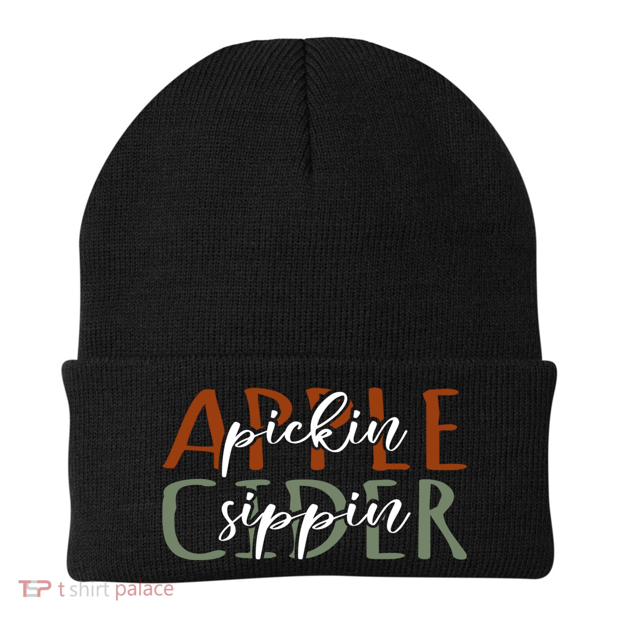 Apple Pickin Cider Sippin Apple Picking Crew Harvest Season Beanie