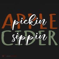 Apple Pickin Cider Sippin Apple Picking Crew Harvest Season Mousepad thumb 1