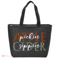 Apple Pickin Cider Sippin Apple Picking Crew Harvest Season Tote Bag thumb 0