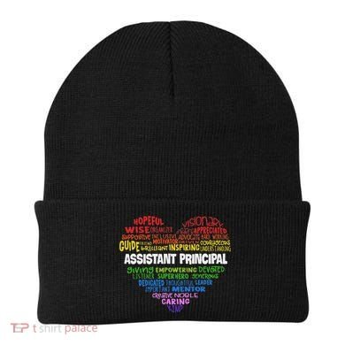 Assistant Principal Cute Hear Back To School Beanie