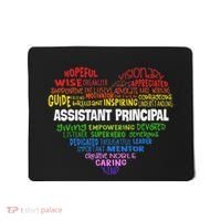 Assistant Principal Cute Hear Back To School Mousepad thumb 0