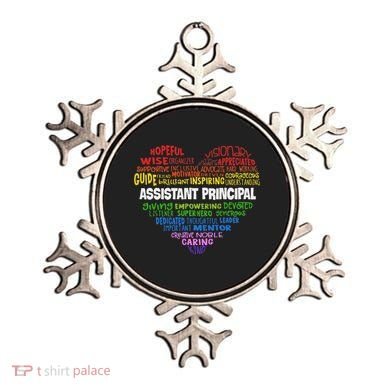 Assistant Principal Cute Hear Back To School Ornament