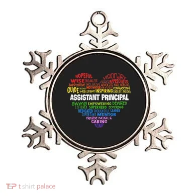 Assistant Principal Cute Hear Back To School Ornament