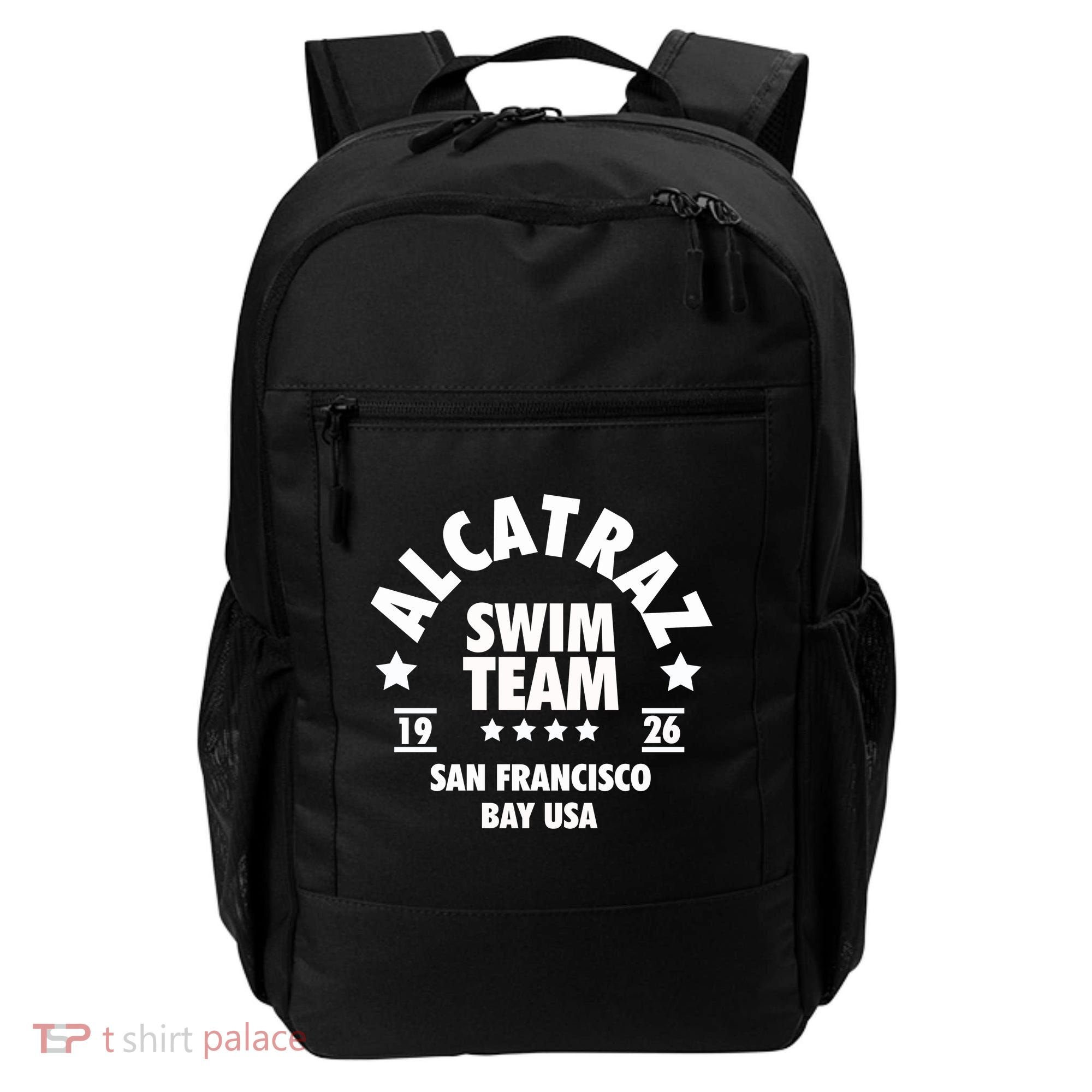 Alcatraz Prison Clothing Gift Alcatraz Swim Team Gift Backpack