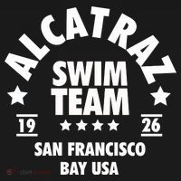 Alcatraz Prison Clothing Gift Alcatraz Swim Team Gift Bucket Hat thumb 4