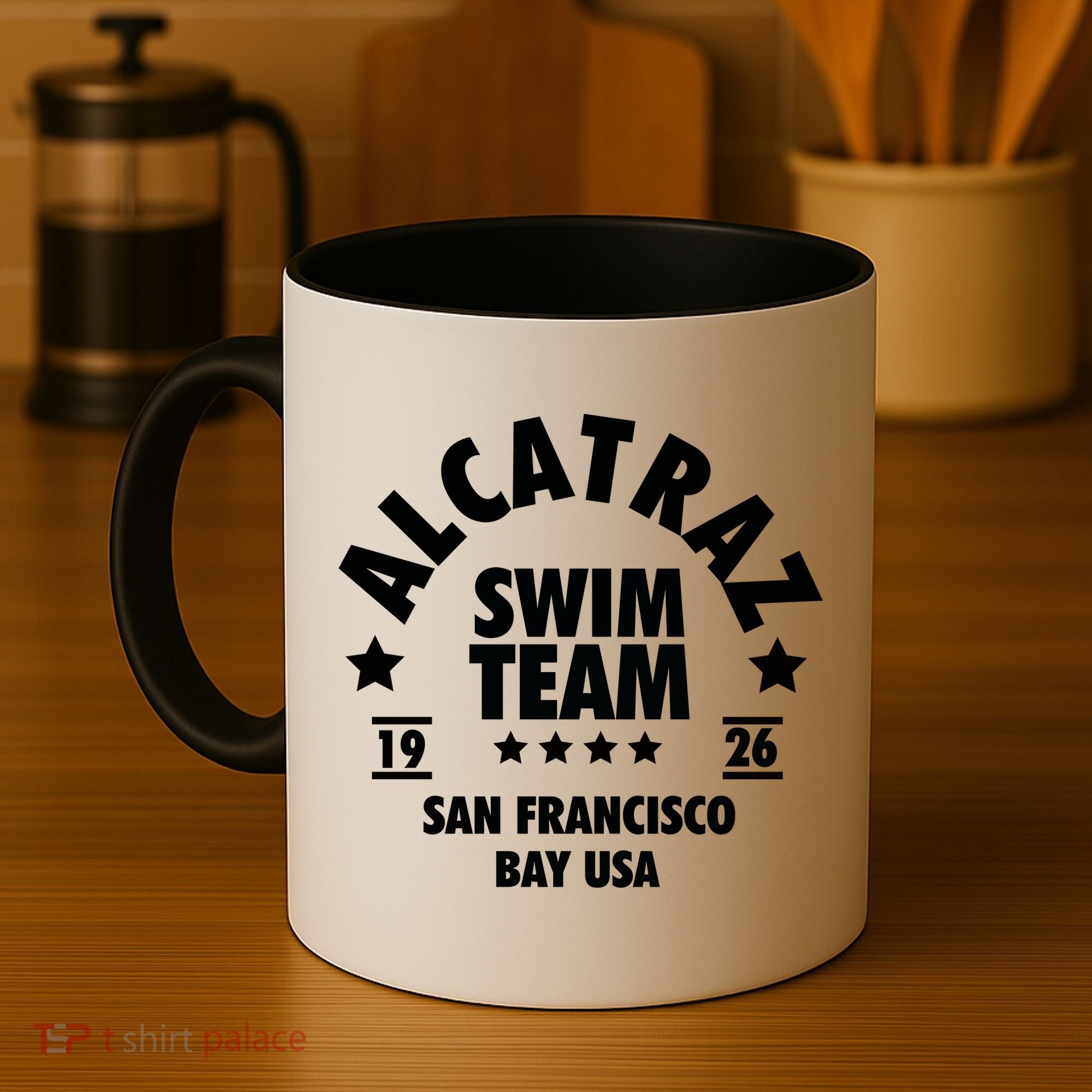 Alcatraz Prison Clothing Gift Alcatraz Swim Team Gift Coffee Mug