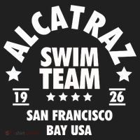 Alcatraz Prison Clothing Gift Alcatraz Swim Team Gift Golf Towel thumb 3