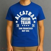 Alcatraz Prison Clothing Gift Alcatraz Swim Team Gift T-Shirt thumb 3
