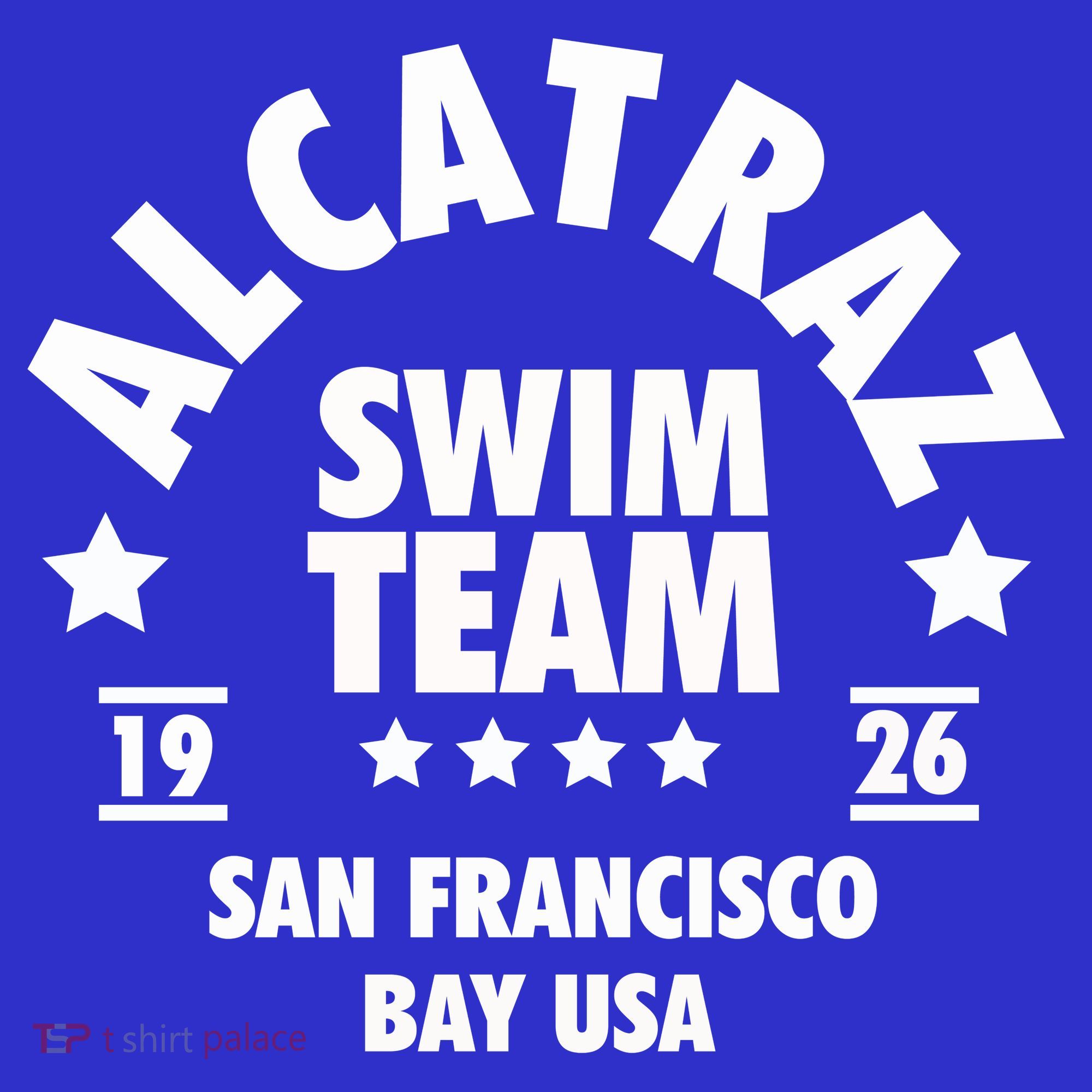 Alcatraz Prison Clothing Gift Alcatraz Swim Team Gift T-Shirt