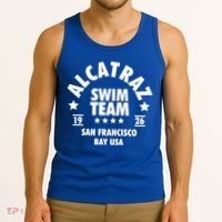 Alcatraz Prison Clothing Gift Alcatraz Swim Team Gift Tank Top thumb 3