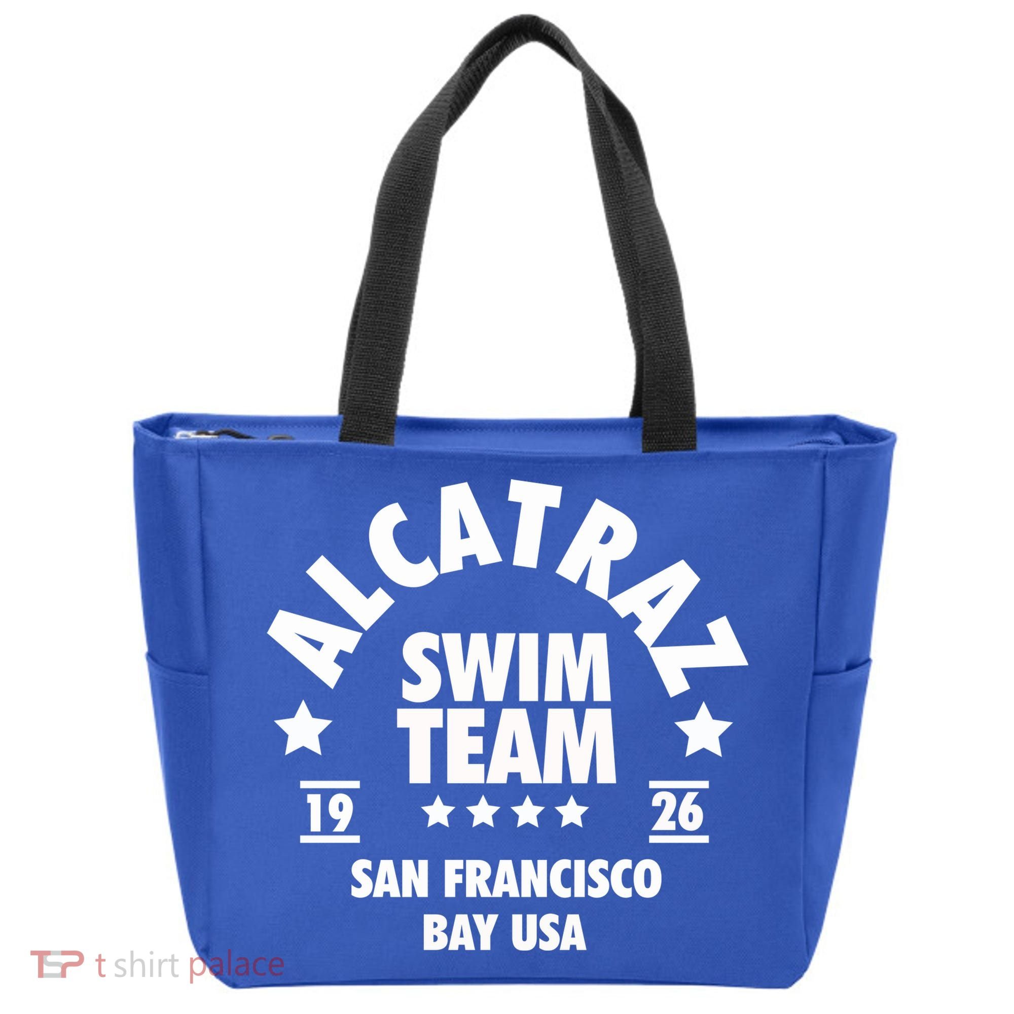 Alcatraz Prison Clothing Gift Alcatraz Swim Team Gift Tote Bag