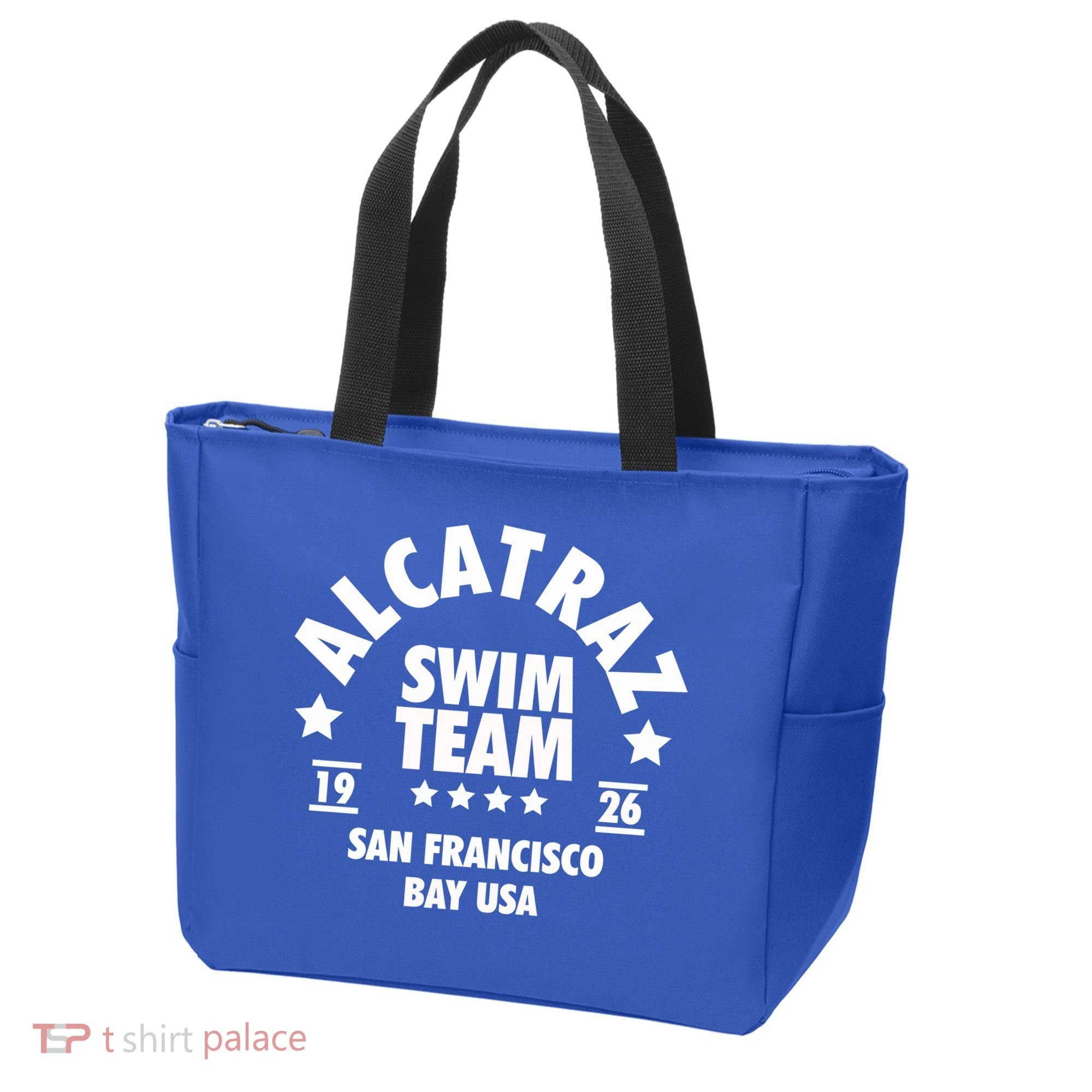 Alcatraz Prison Clothing Gift Alcatraz Swim Team Gift Tote Bag