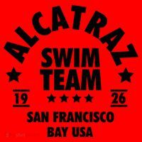 Alcatraz Prison Clothing Gift Alcatraz Swim Team Gift Santa Hat thumb 1