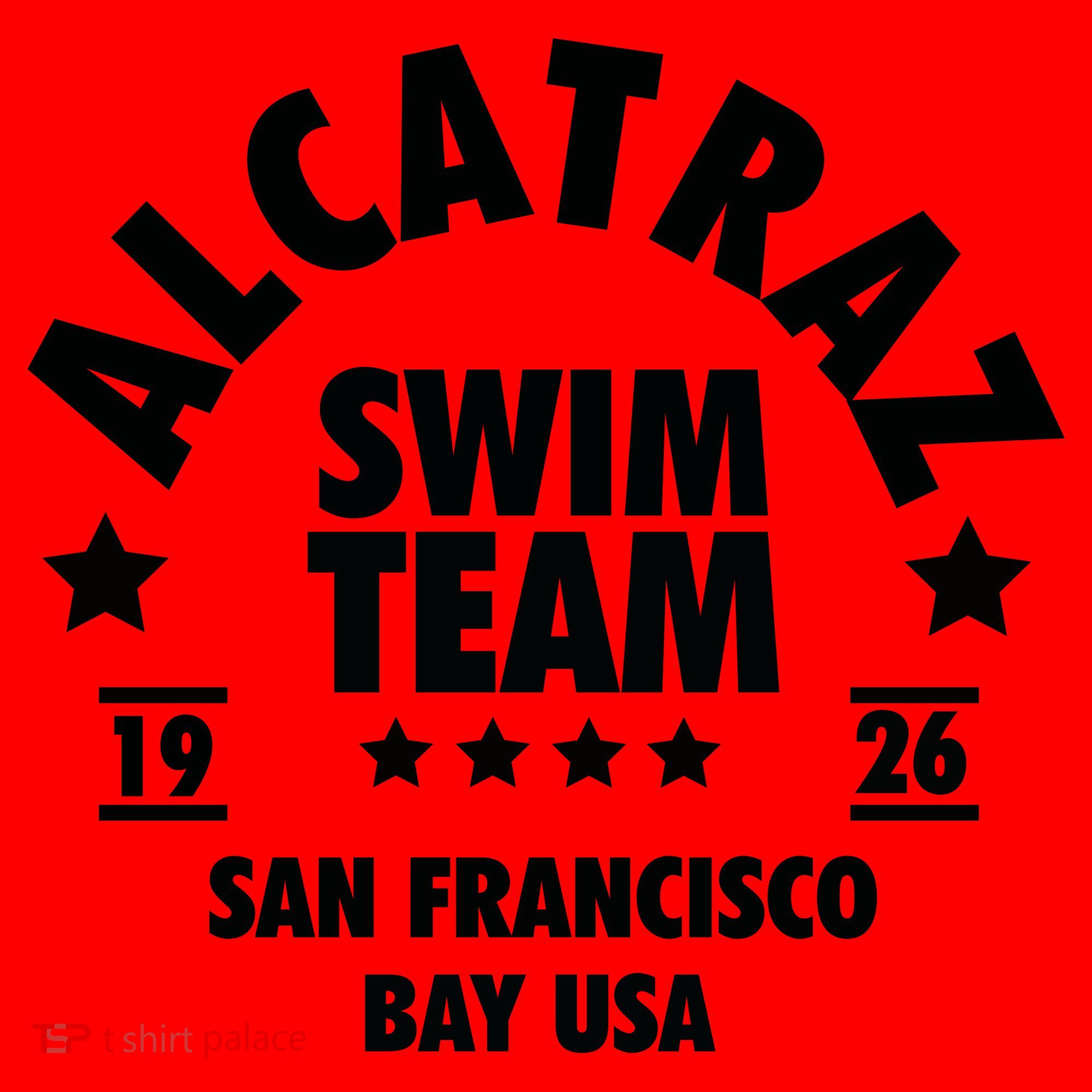 Alcatraz Prison Clothing Gift Alcatraz Swim Team Gift Santa Hat