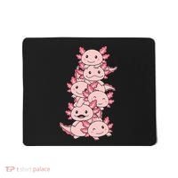 Axolotl Pile Cute Animals Kawaii Anime Mousepad thumb 0