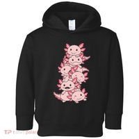 Axolotl Pile Cute Animals Kawaii Anime Toddler Hoodie thumb 0