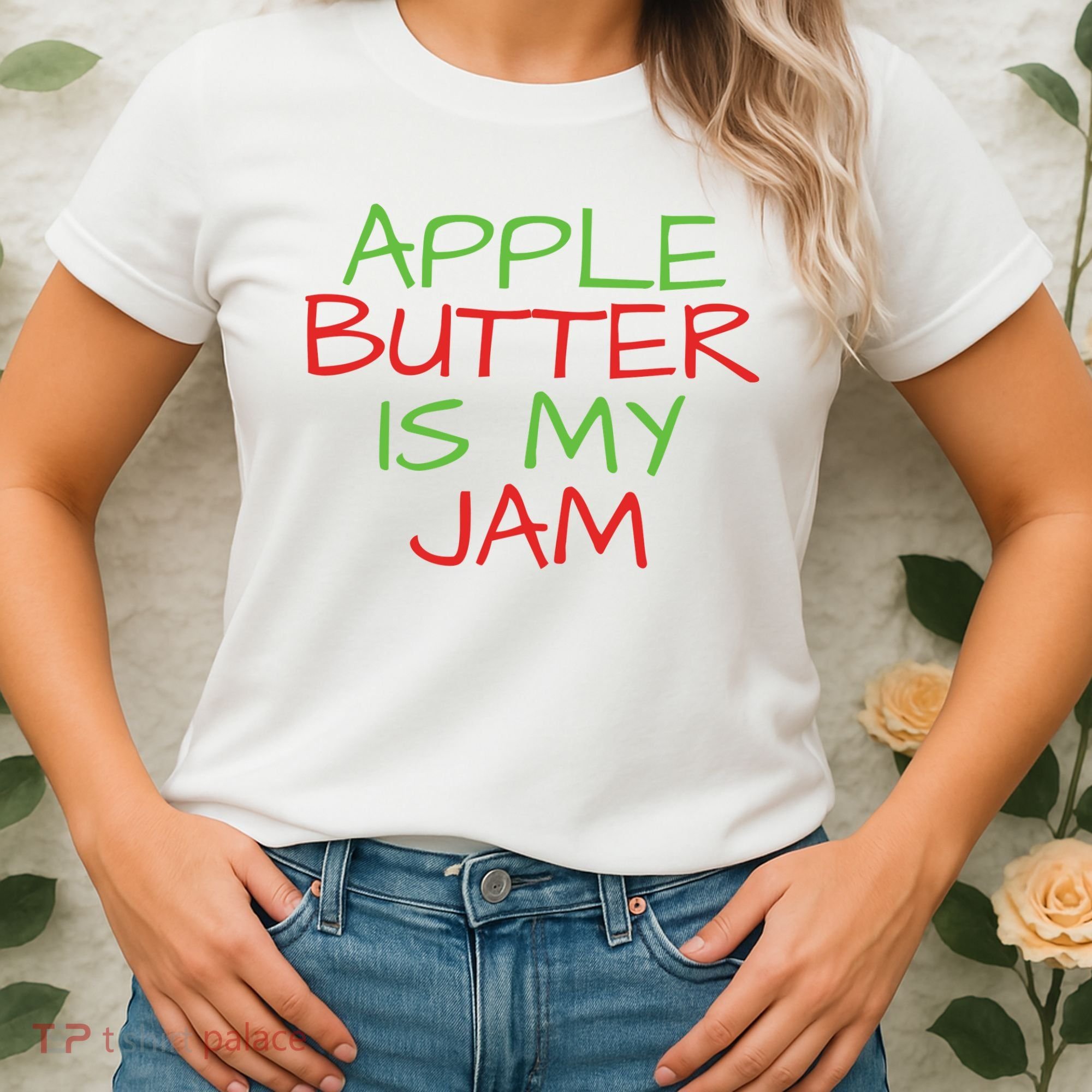 Apple Picking Crew Fall Family Outfit Autumn Fall Apple Lover Apple Picking Women's T-Shirt