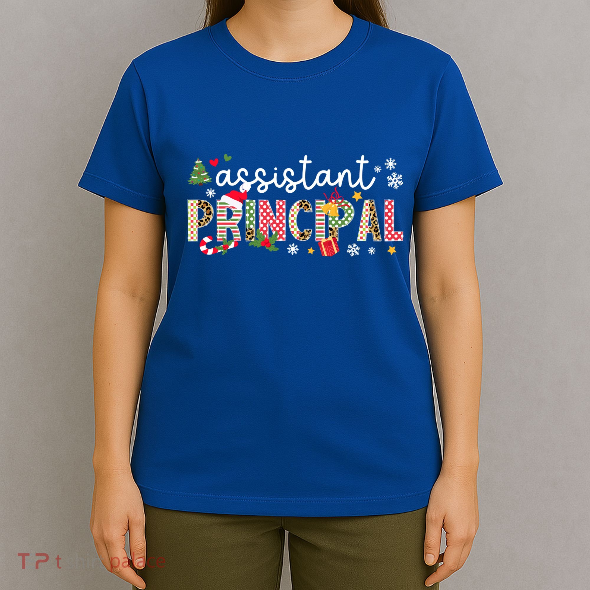 Assistant Principal Christmas Assistant Principal Xmas Gift T-Shirt