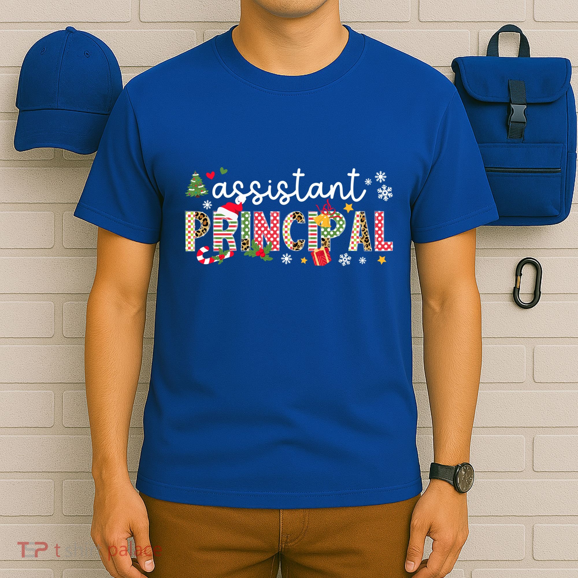 Assistant Principal Christmas Assistant Principal Xmas Gift T-Shirt