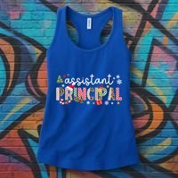 Assistant Principal Christmas Assistant Principal Xmas Gift Women's Tank Top thumb 3