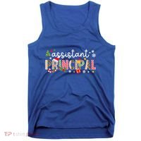 Assistant Principal Christmas Assistant Principal Xmas Gift Tank Top thumb 0