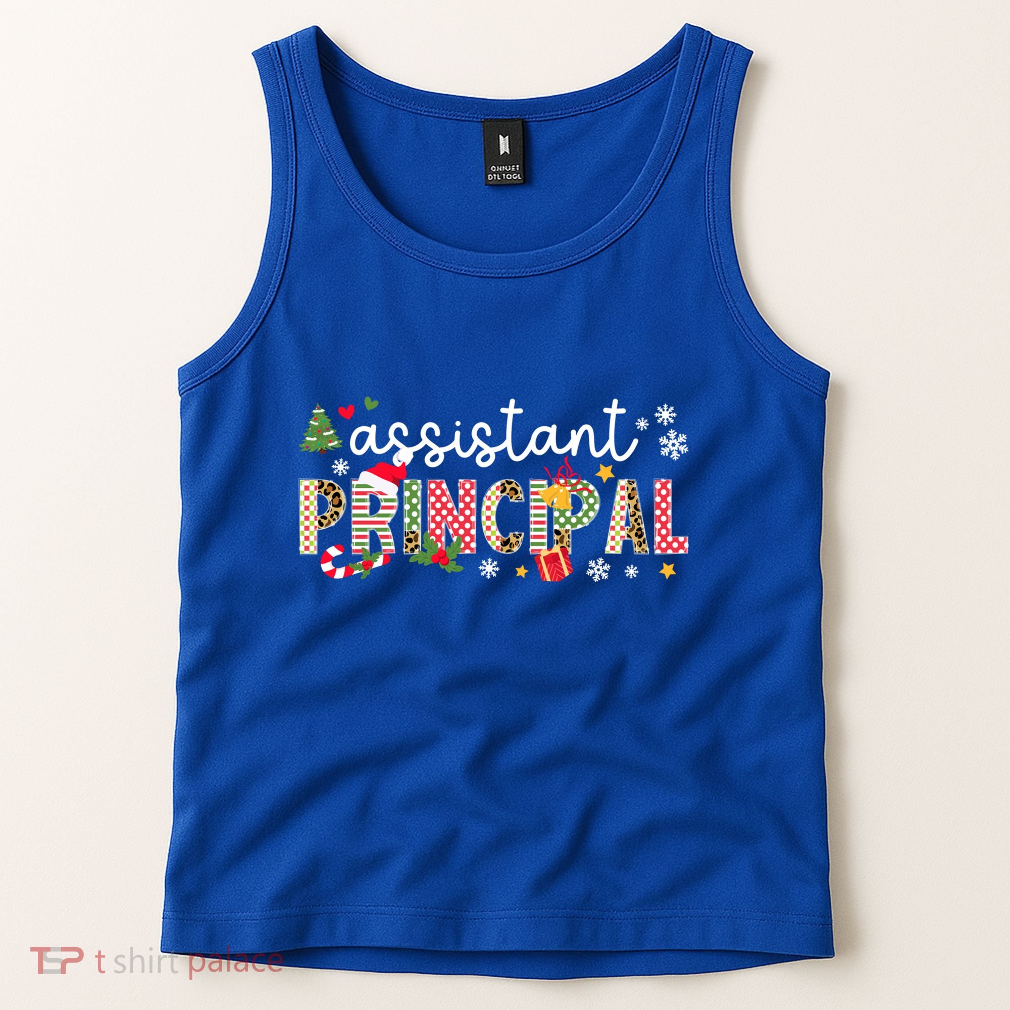 Assistant Principal Christmas Assistant Principal Xmas Gift Tank Top