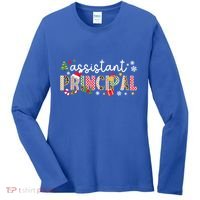 Assistant Principal Christmas Assistant Principal Xmas Gift Women's Long Sleeve Shirt thumb 0