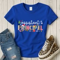 Assistant Principal Christmas Assistant Principal Xmas Gift Women's T-Shirt thumb 3