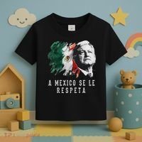 Amlo Presidente De Mexico A Mexico Se Le Respeta Toddler T-Shirt thumb 3