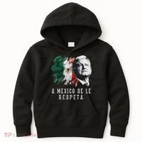 Amlo Presidente De Mexico A Mexico Se Le Respeta Kids Hoodie thumb 0