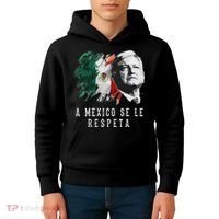 Amlo Presidente De Mexico A Mexico Se Le Respeta Kids Hoodie thumb 4