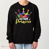 Autism Princess Daughter Autism Awareness Women's Sweatshirt thumb 0