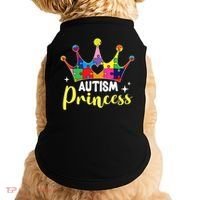Autism Princess Daughter Autism Awareness Doggie Tank thumb 0