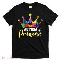 Autism Princess Daughter Autism Awareness T-Shirt thumb 0