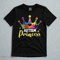 Autism Princess Daughter Autism Awareness T-Shirt thumb 5