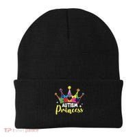 Autism Princess Daughter Autism Awareness Beanie thumb 0