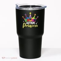 Autism Princess Daughter Autism Awareness Tumbler thumb 0