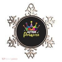 Autism Princess Daughter Autism Awareness Ornament thumb 0