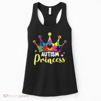 Autism Princess Daughter Autism Awareness Women's Tank Top thumb 0