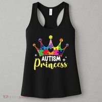 Autism Princess Daughter Autism Awareness Women's Tank Top thumb 3