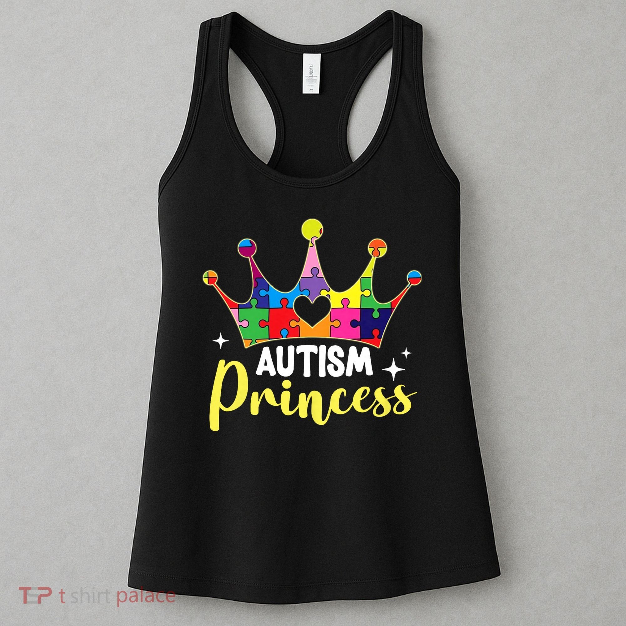 Autism Princess Daughter Autism Awareness Women's Tank Top