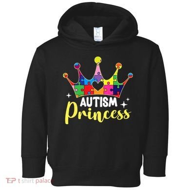 Autism Princess Daughter Autism Awareness Toddler Hoodie