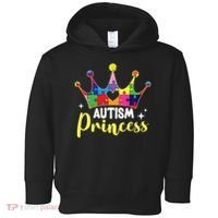 Autism Princess Daughter Autism Awareness Toddler Hoodie thumb 0