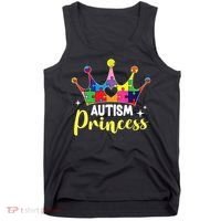 Autism Princess Daughter Autism Awareness Tank Top thumb 0