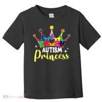 Autism Princess Daughter Autism Awareness Toddler T-Shirt thumb 0