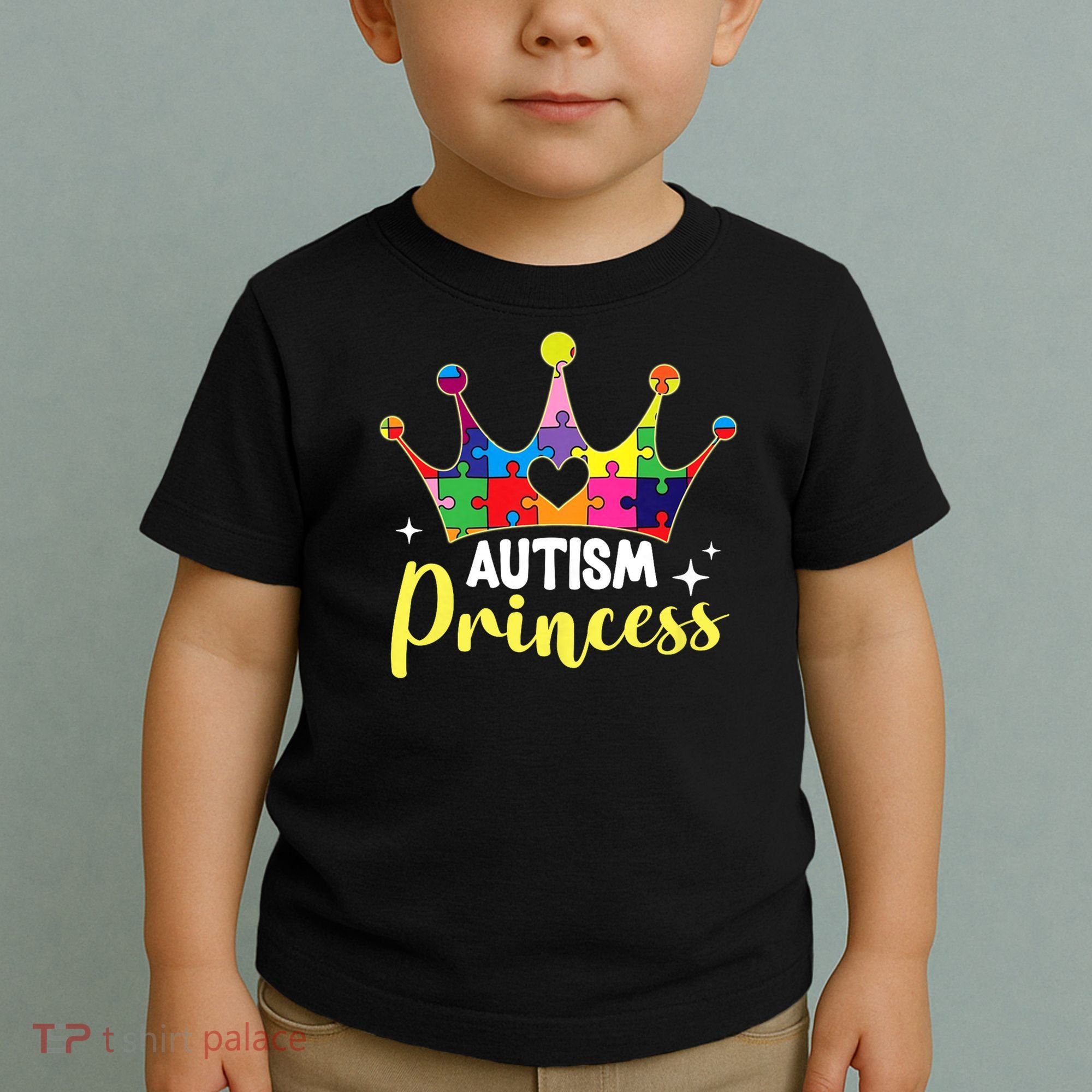 Autism Princess Daughter Autism Awareness Toddler T-Shirt