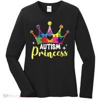 Autism Princess Daughter Autism Awareness Women's Long Sleeve Shirt thumb 0