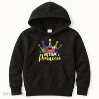 Autism Princess Daughter Autism Awareness Kids Hoodie thumb 0