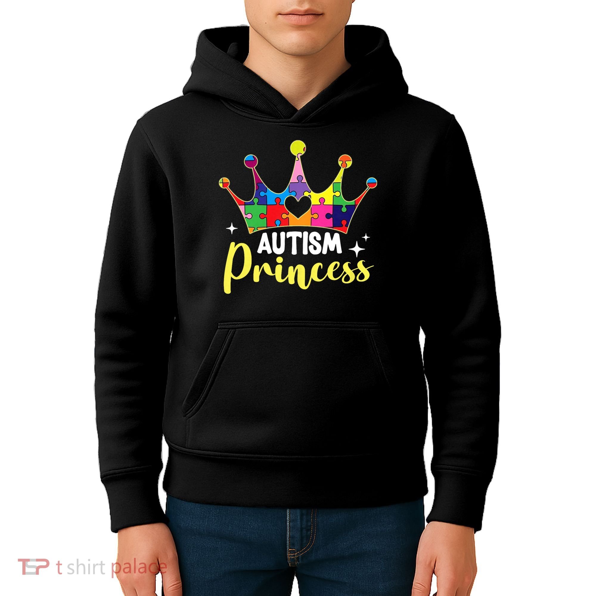 Autism Princess Daughter Autism Awareness Kids Hoodie